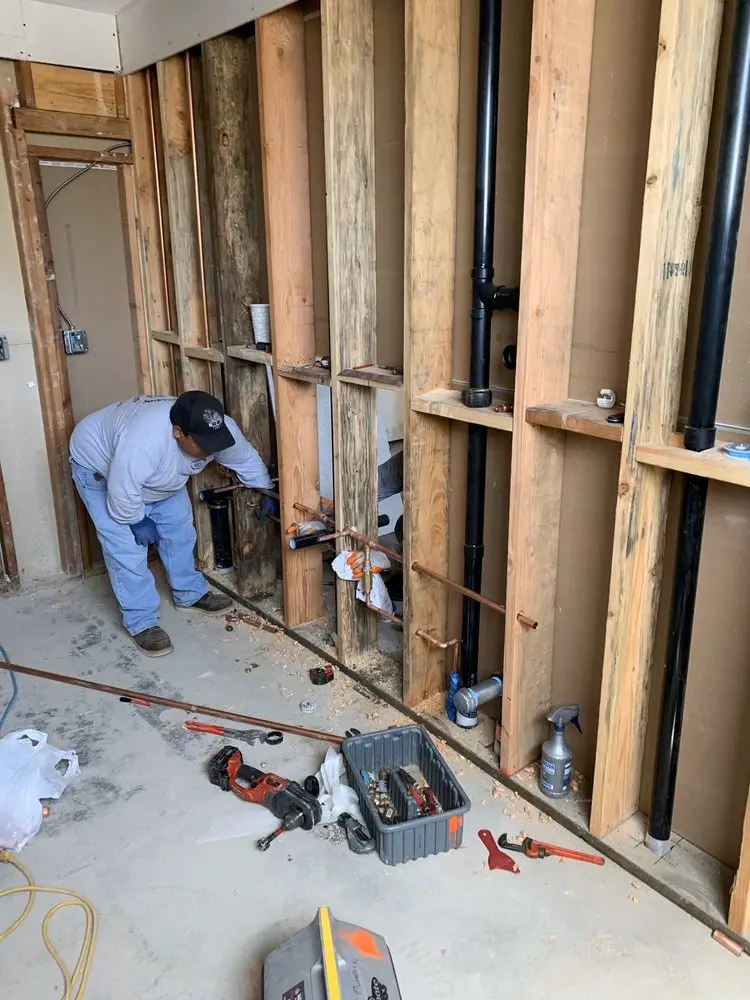 Commercial rough-in plumbing for Gas Line Repair in Vernon Center